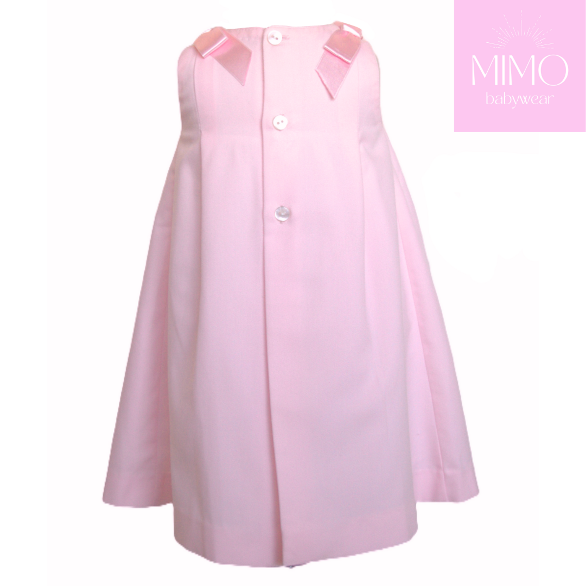 Faldón rosa (punto smock). - 5