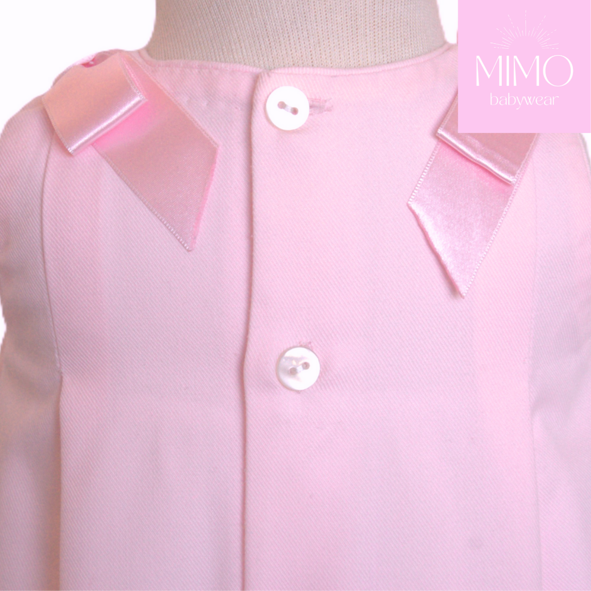 Faldón rosa (punto smock). - 6