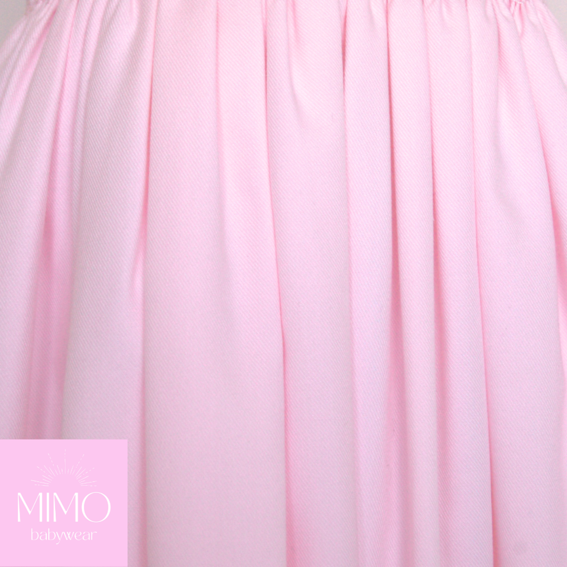 Faldón rosa (punto smock). - 8